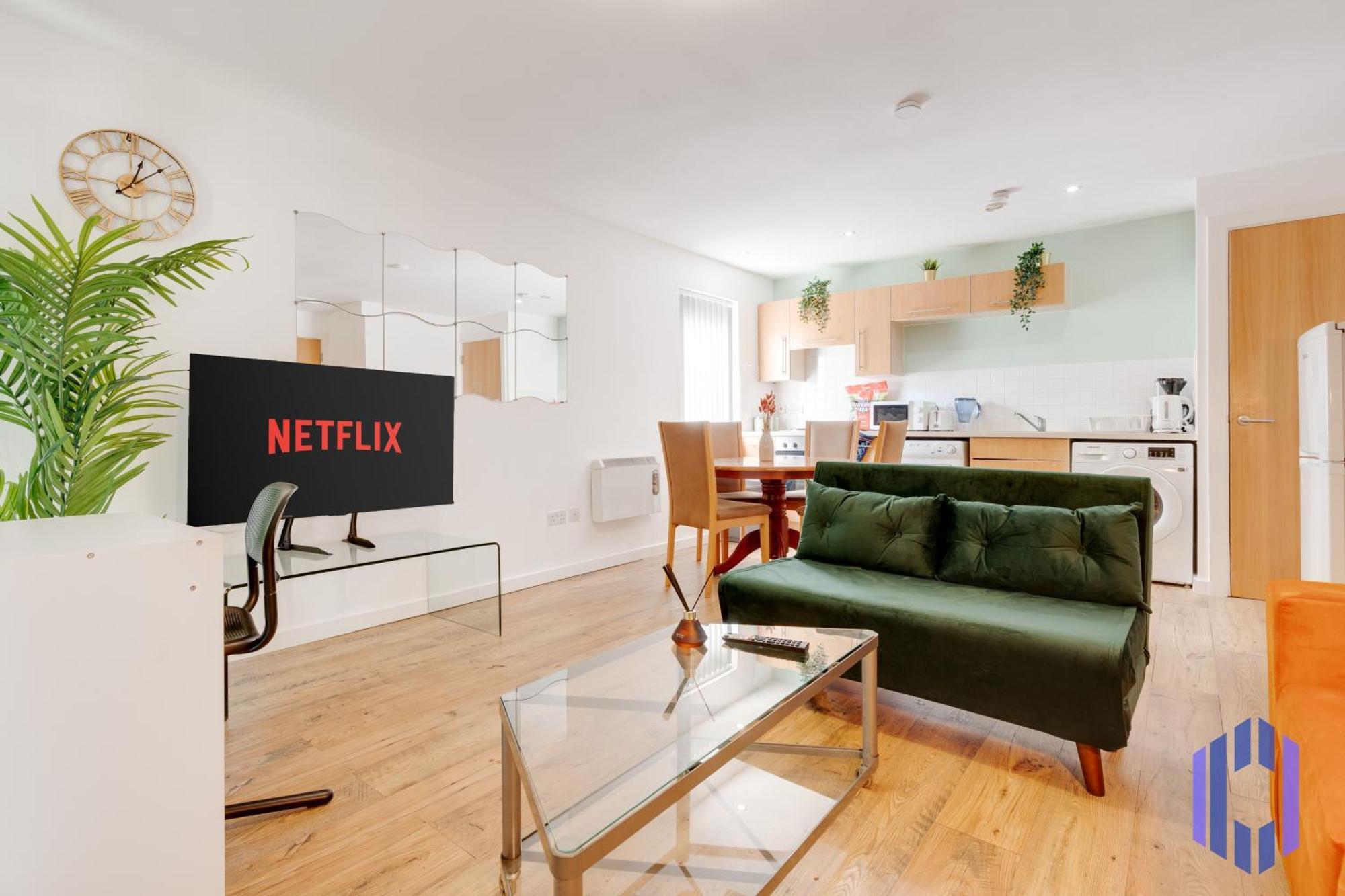 Апартаменты Free Parking - Immaculate 1Bd Flat - Salford Quays Манчестер Экстерьер фото