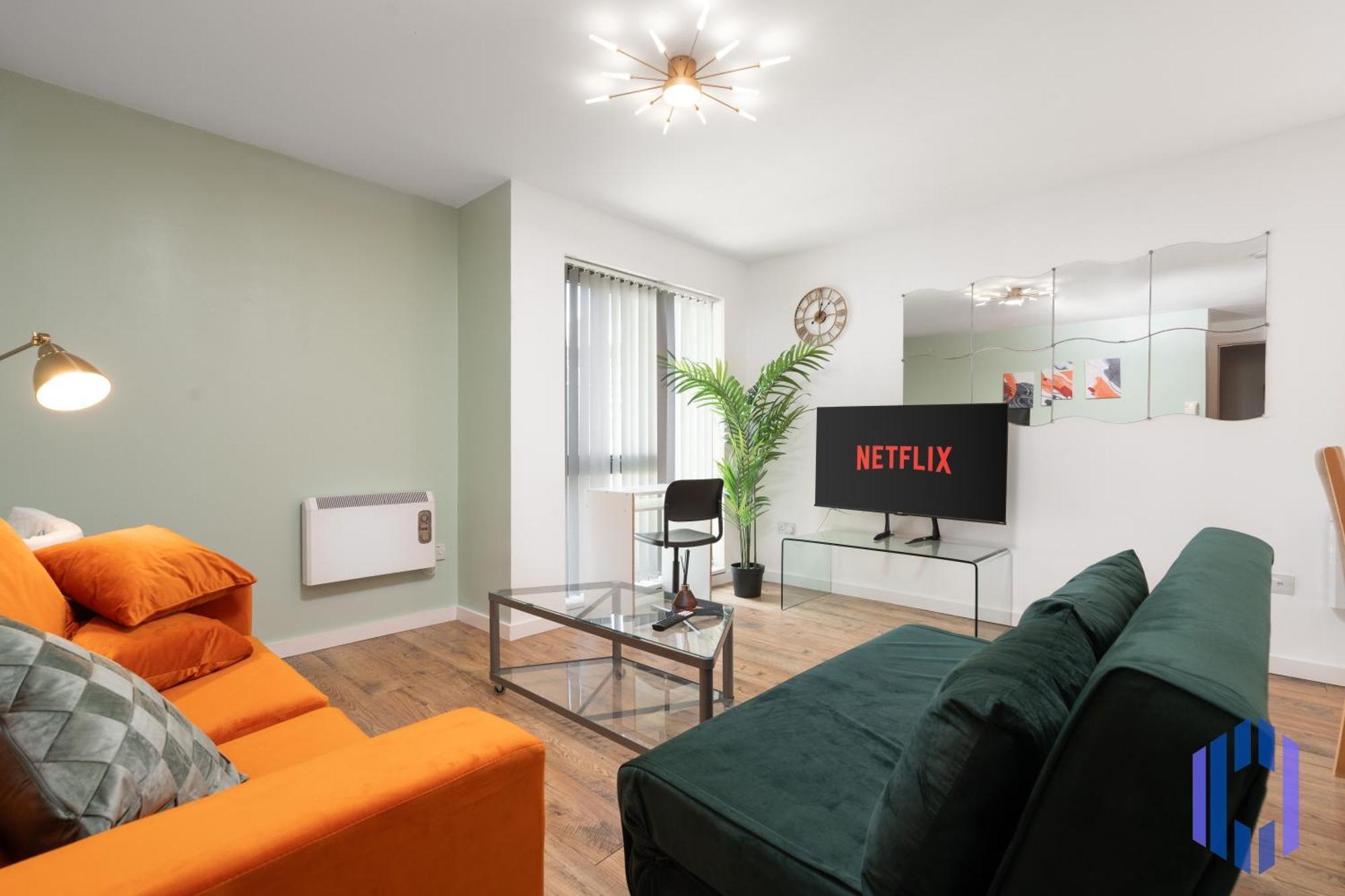 Апартаменты Free Parking - Immaculate 1Bd Flat - Salford Quays Манчестер Экстерьер фото